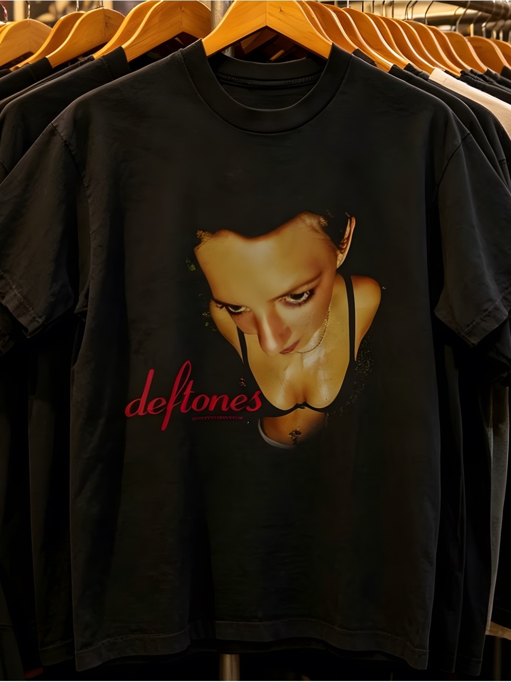 Deftones Graphic Tee Women’s Black T-shirt